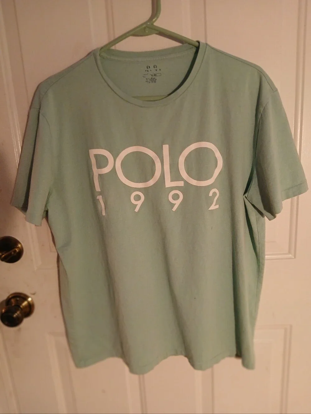 POLO 1992 Ralph Lauren T-shirt Mint with Mens Large